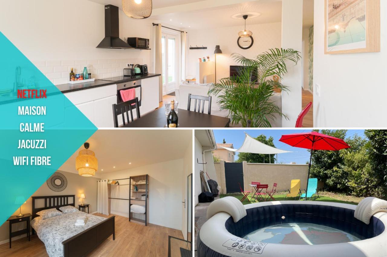 Mérignac La Capeyronnaise - Maison Cosy - Jardin מראה חיצוני תמונה