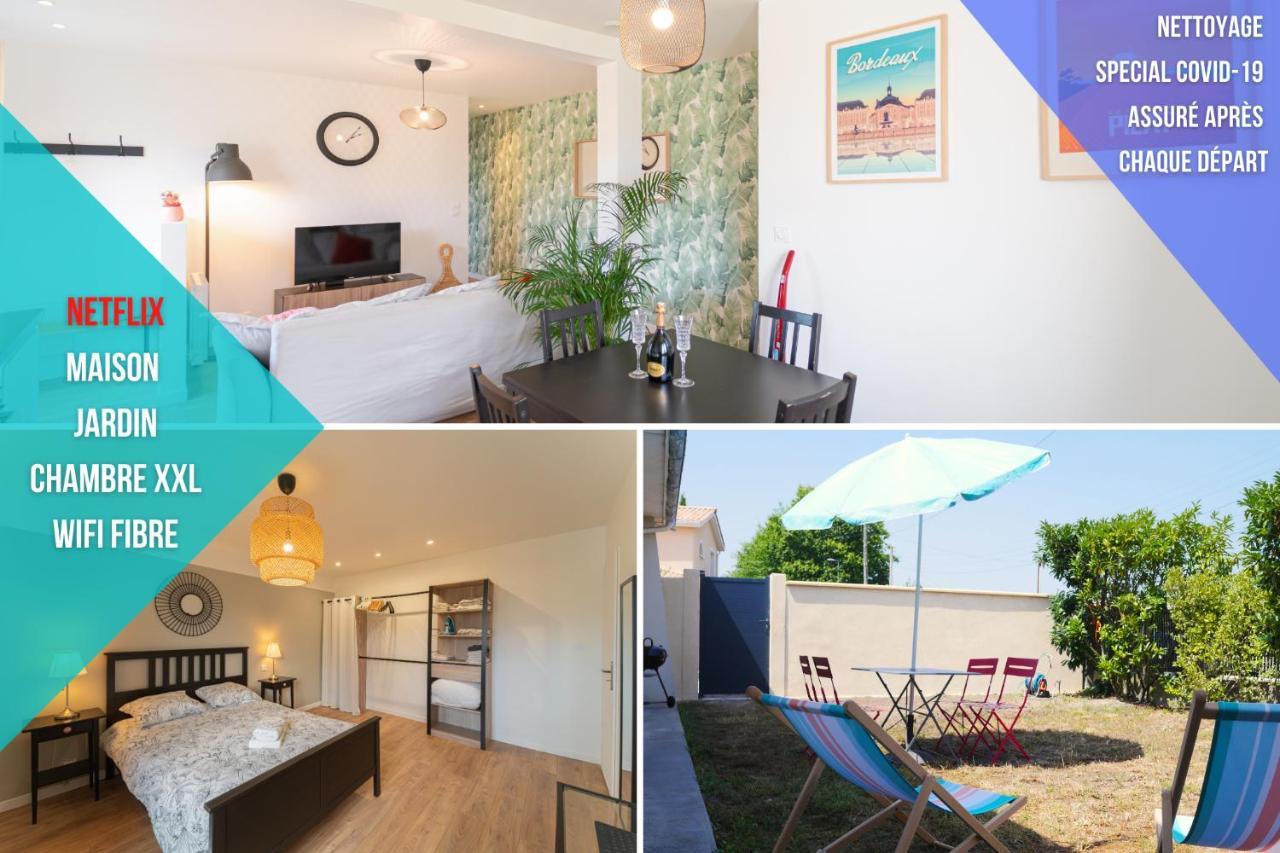 Mérignac La Capeyronnaise - Maison Cosy - Jardin מראה חיצוני תמונה